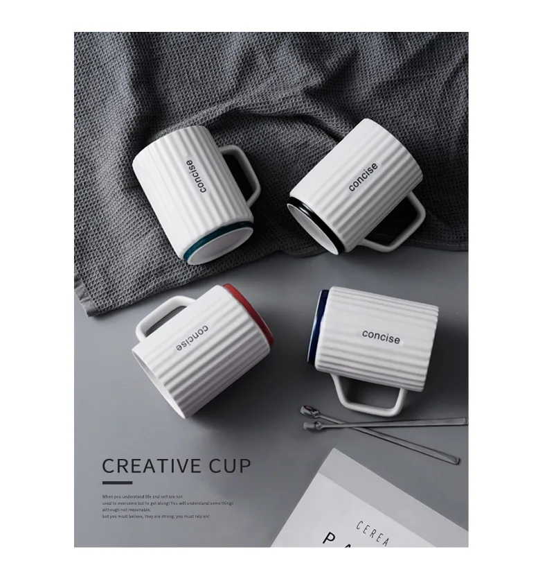 Керамическая кружка с крышкой 420 мл|Кружки| |