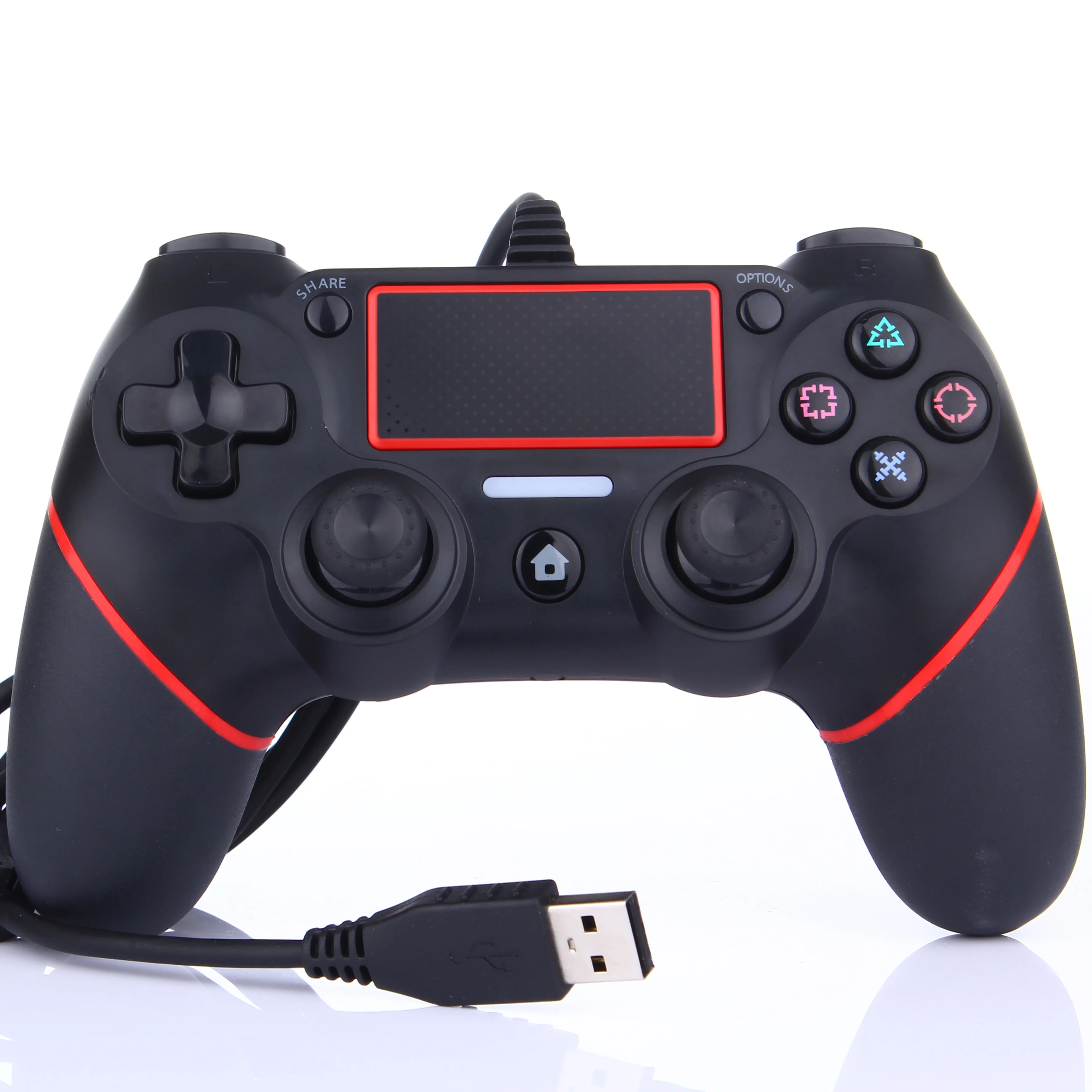 Проводной USB геймпад для Playstation 4 Джойстики джойстики Double Shock джойпад ПК