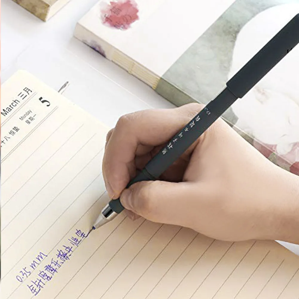 Стираемая ручка 0 35 мм с мультяшными животными милая панда кошка волшебные ручки