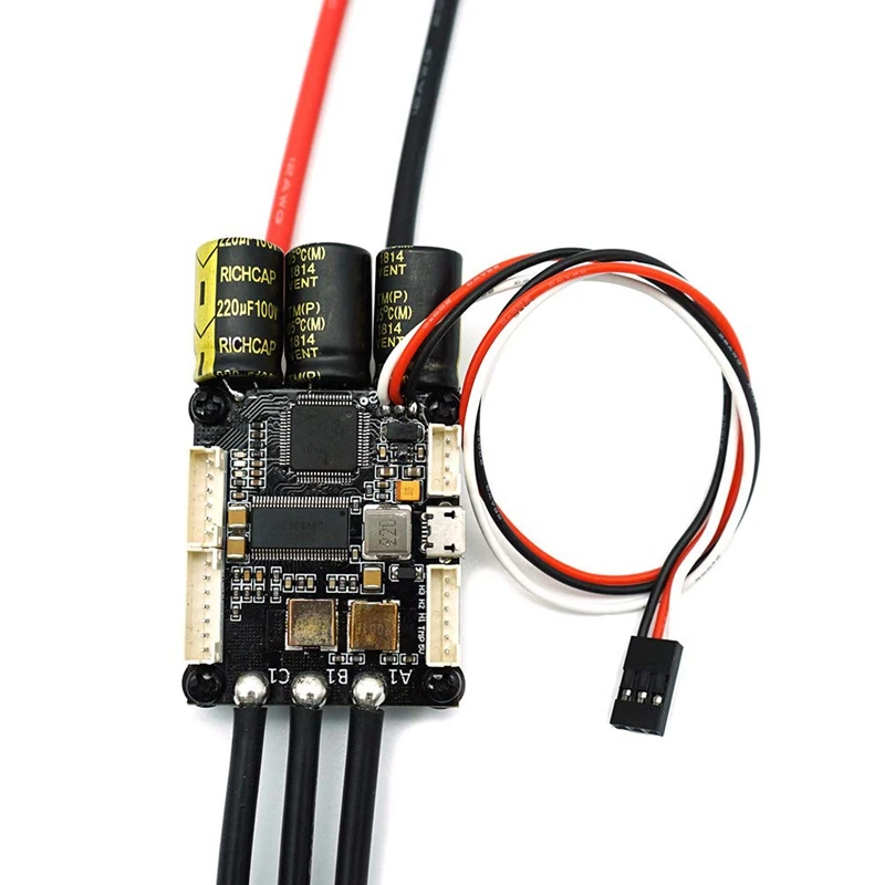V4.20 Mini Fsesc4.20 50A Esc с алюминиевым анодированным радиатором для электрического
