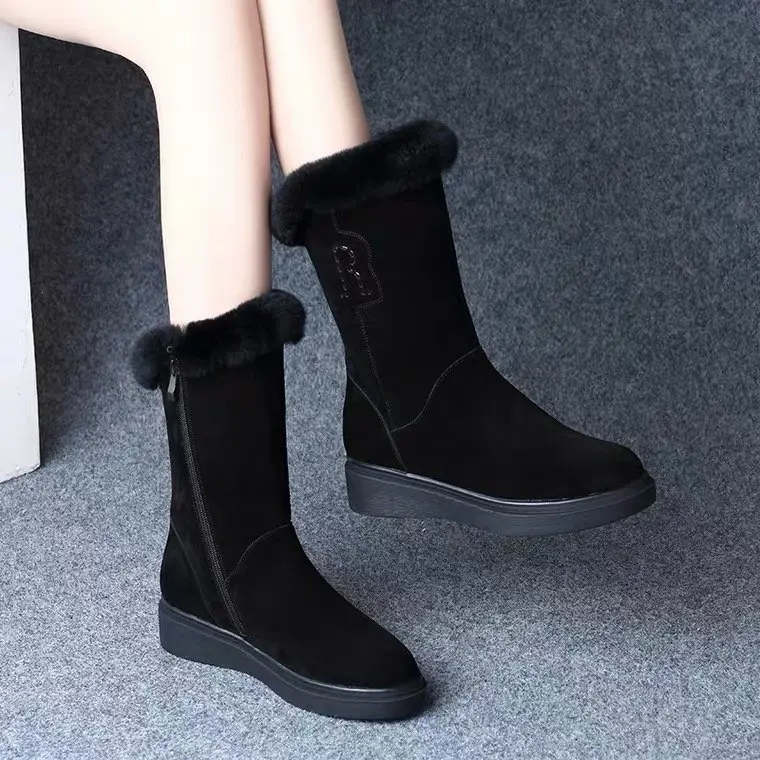 

Новинка 2021, зимние теплые ботинки-гладиаторы на низком каблуке, модные мотоциклетные ботинки на молнии, дизайнерские женские ботинки