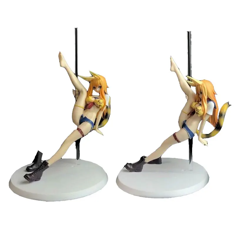 

Фигурка японского аниме, коллекция розовых кошек, Сабана, Уайлдер, ПВХ, экшен-фигурка, игрушка, игровая статуя, Коллекционная модель куклы