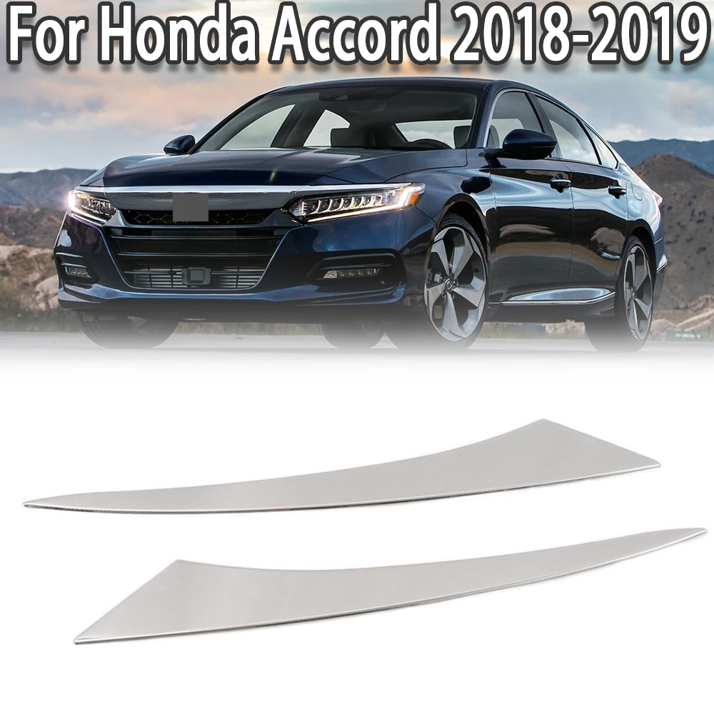 

1 пара, автомобильные наклейки для передних фар Honda Accord 2018 2019 2020