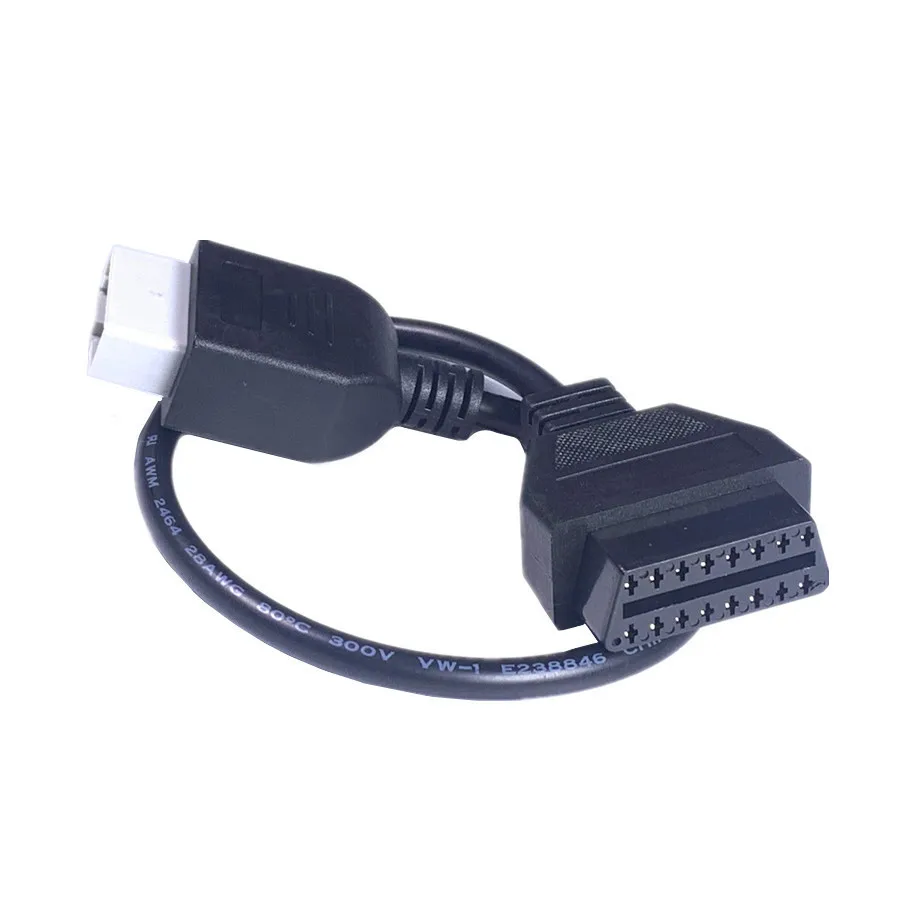 Лучшая цена 5 Pin к 16 OBD 2 Автомобильный диагностический Соединительный адаптер