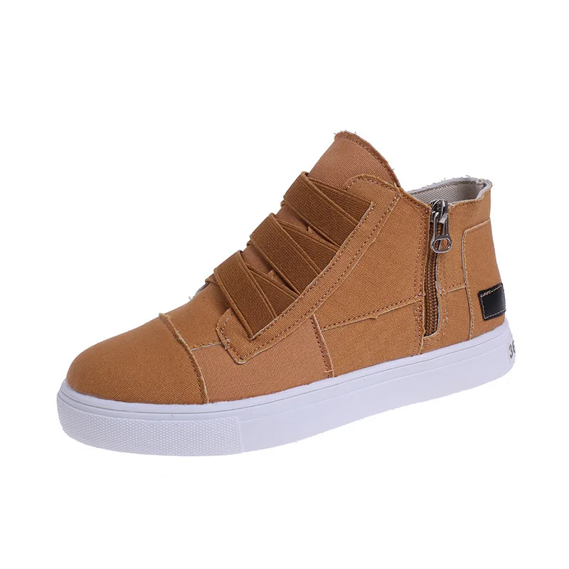 

Oversized Stitching Canvas Shoes Women2020 Spring and Summer Fashion Casual Flat Elastic Single Shoes Shoes Woman