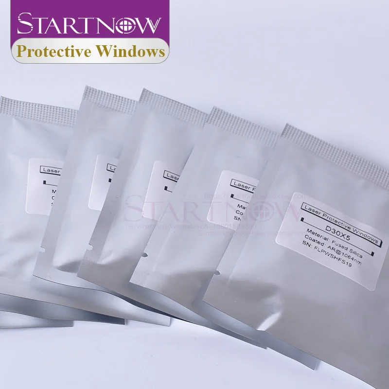 Startnow волоконная лазерная линза 1064 нм диаметром 40 мм защитные окна для лазера 40X5 DNE