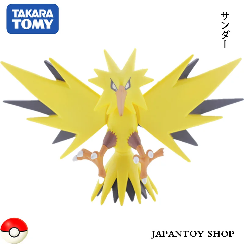 Миниатюрные фигурки pokemon takara tomy tomica moncolle ex ehp4 pop thunder zapdos детские игрушки волшебный