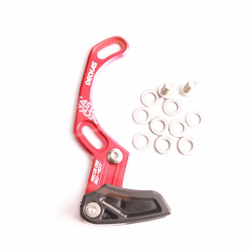 DECKAS borsa Catena Della Bici di guida MTB Bicicletta catena 1X Sistema ISCG 03 05 BB mount CNC Singola | Спорт и развлечения