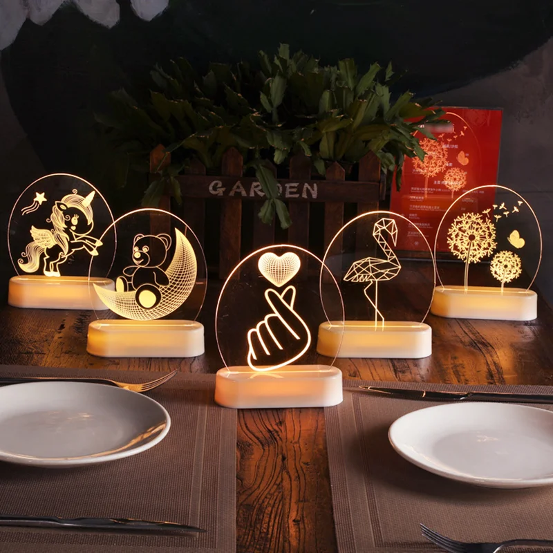 Светодиодный светильник Рождественское украшение Рамадан пасхальный подарок на