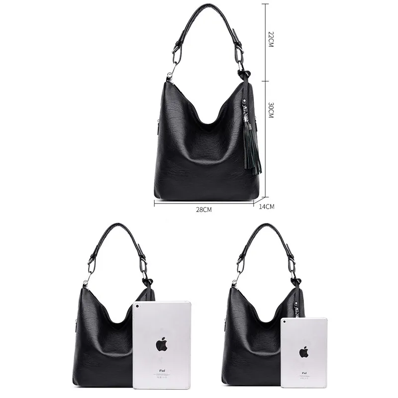 Повседневные женские сумки через плечо с кисточками роскошные дизайнерские для