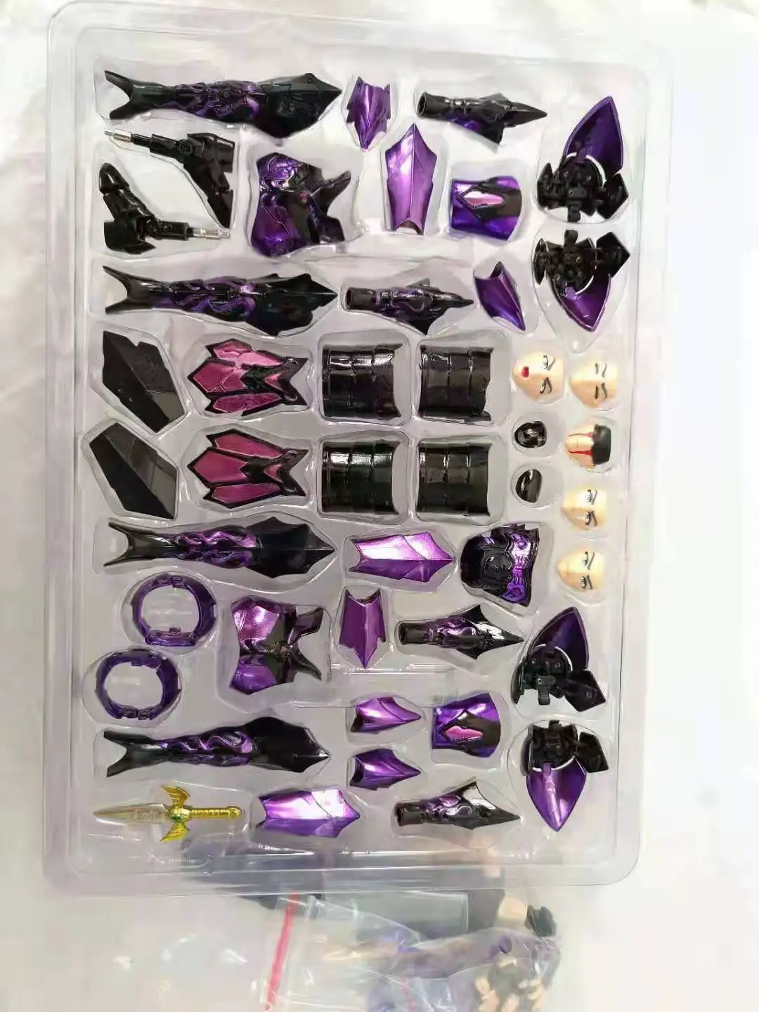 model fans in stock chuanshen cs saint seiya specters gold saint ex gemini saga action figure cloth myth metal armor free global shipping