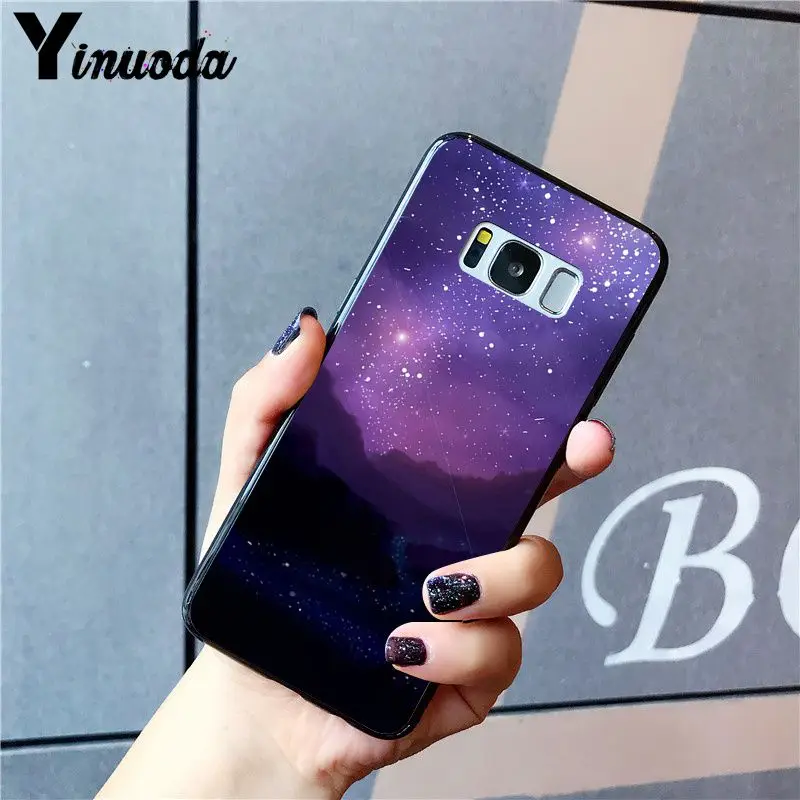 Yinuoda space для galaxy universe Star Dark чехол для телефона чехол для samsung galaxy S9 S10 Plus S10E S6 S7 S8 S9 S9Plus S5 M10