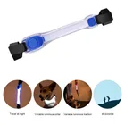 Pet люминесцентный ошейник для собак светодиодный ошейник светящийся поводок Безопасность ночной Светильник функция 