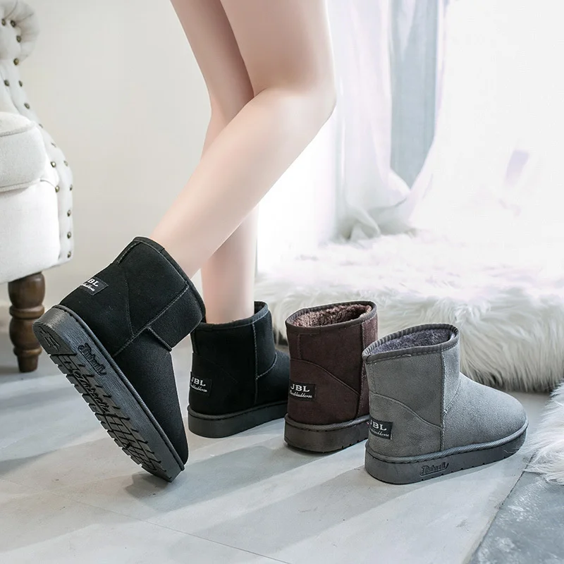 Женские зимние ботинки 2021 модные женская обувь с противоскользящей подошвой