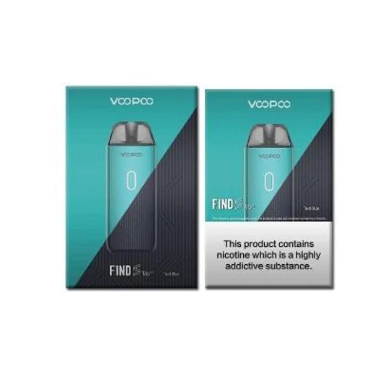 Оригинальный набор VOOPOO Find S Trio аккумулятор 1200 мАч 23 Вт картридж для вейпа 3 мл