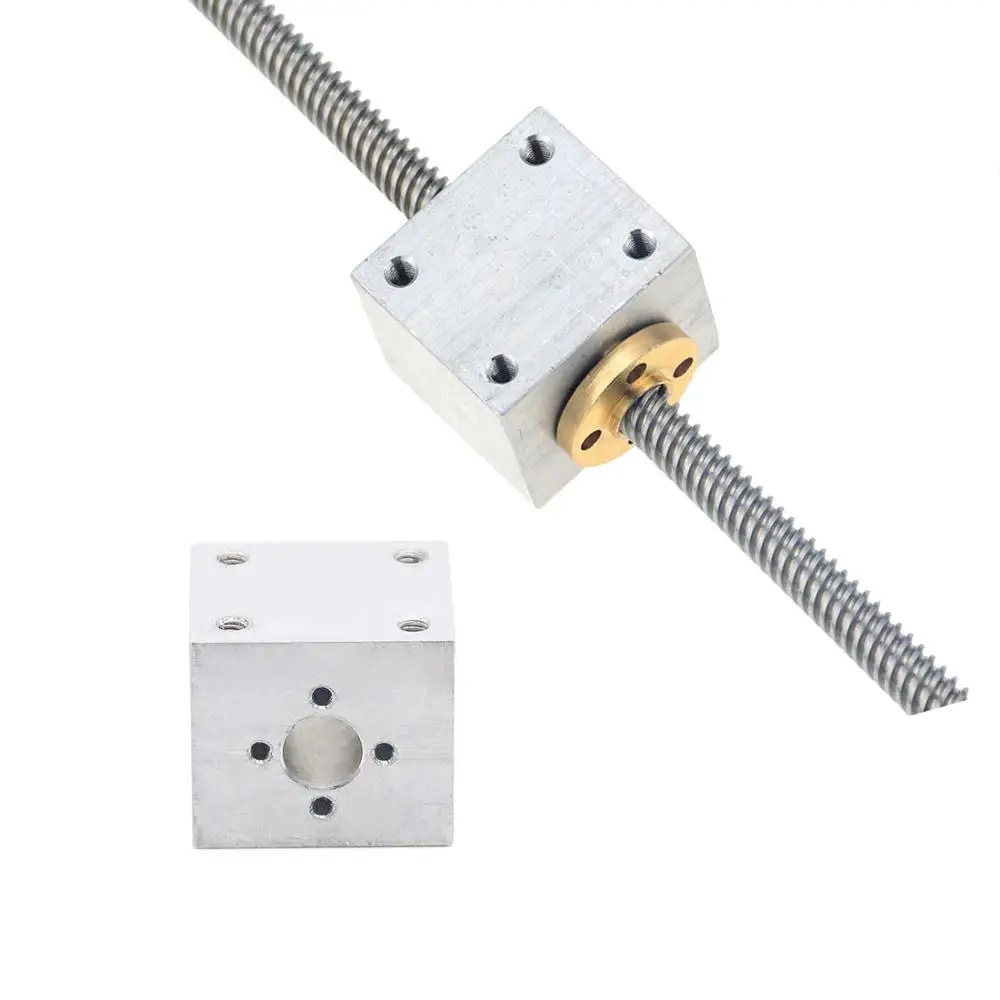 T8 винтовая гайка корпус кронштейн для 3D-принтера запчасти трапециевидный