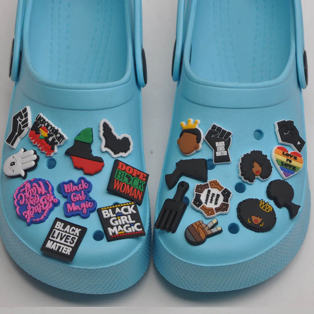 1 шт. украшения для обуви в виде крокса |