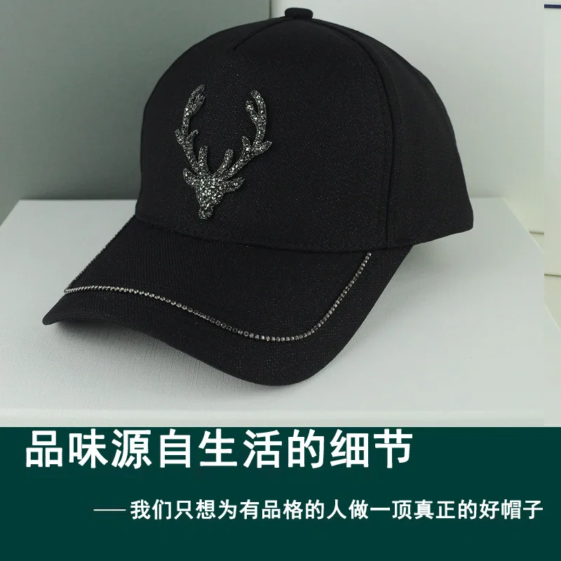 Fashionable All-Match Peaked Cap Men's and Women's Hats Fashionable Spring and Summer Sun-Proof Sun Hat with Brick Baseball Cap