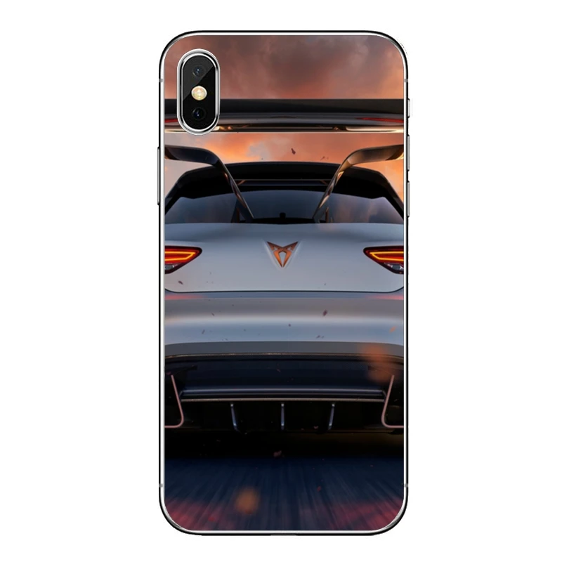 Мягкий чехол для samsung Galaxy A10 A30 A40 A50 A60 A70 A6s A8 A9s J4 J6 Prime Plus сиденья Cupra спортивный автомобиль - Цвет: Cupra-sport-B-08