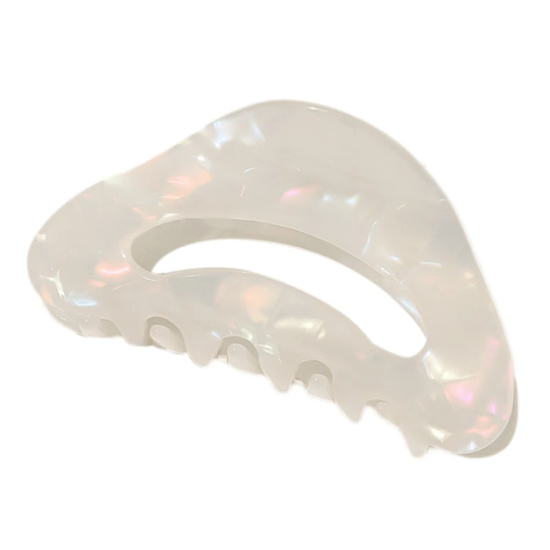 Новинка 2022 зажим для волос в виде черепаховой ракушки Асимметричный