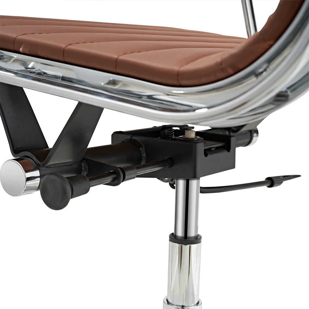 

1pcs Aluminum Office Chair Home Computer Office Chair Swivel Chair Conference Chair Staff Chair Boss Chair
