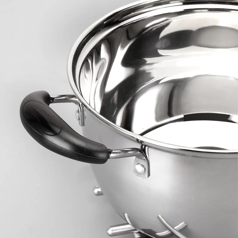 Корейский классический котелок для супа кастрюля из нержавеющей стали с двойным