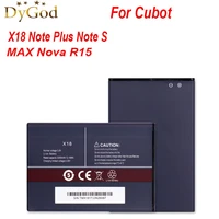 f%e2%80%8bor cubot x18 note plus note s battery mobile phone battery for cubot max nova r15 high quality replacement backup batteria