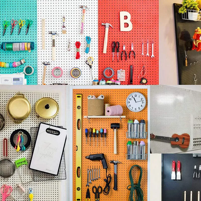 

50 Piece Pegboard Hooks Assortment with Metal Hooks Sets,Hook Metal Pegboard,Peg Locks for Organizing Tools