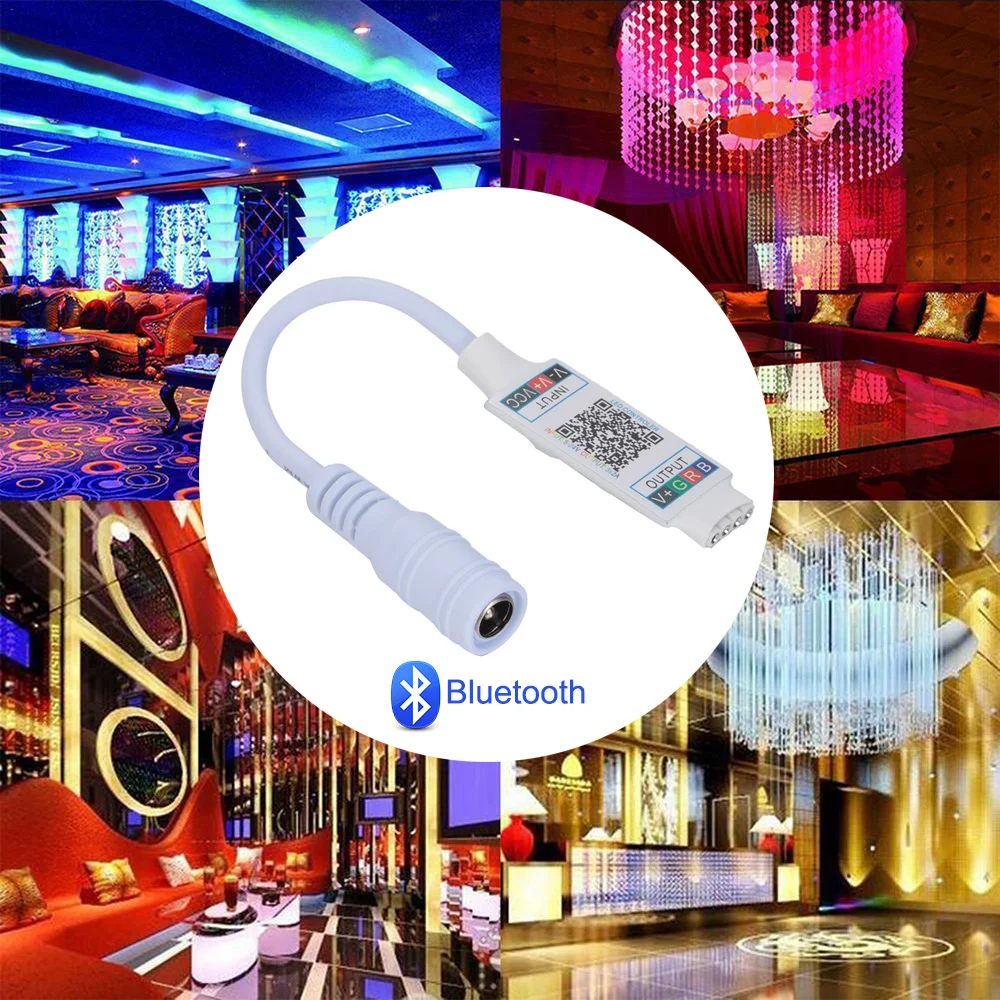 1 шт. Полезная мини светодиодная лента Bluetooth RGB управление освесветильник