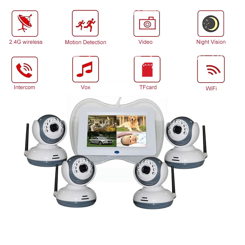Vigilabebes видео Детский Монитор vb603 tvl pet cam питатель для домашних животных камера беспроводной домашний camer intercoms Детский Монитор bebe видео няня
