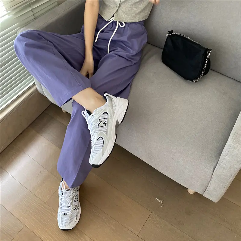 Брюки Alien Kitty женские универсальные спортивные однотонные Короткие штаны с