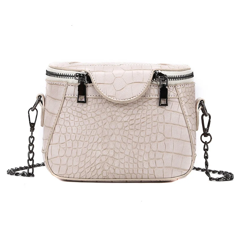 

Female Chain Crossbody Bags For Women 2020 Leather Luxury Handbags Designer Sling Sac A Main Ladies Hand Shoulder Messenger Bag