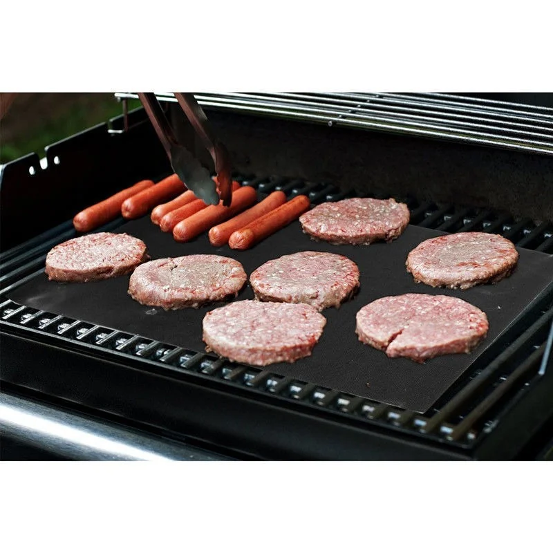 

Practical Grill Mat 44X33CM Non Stick BBQ Grill Liners Oven Grill Foil Barbecue Liner Reusable Mat Bbq Tools Bbq Accessories