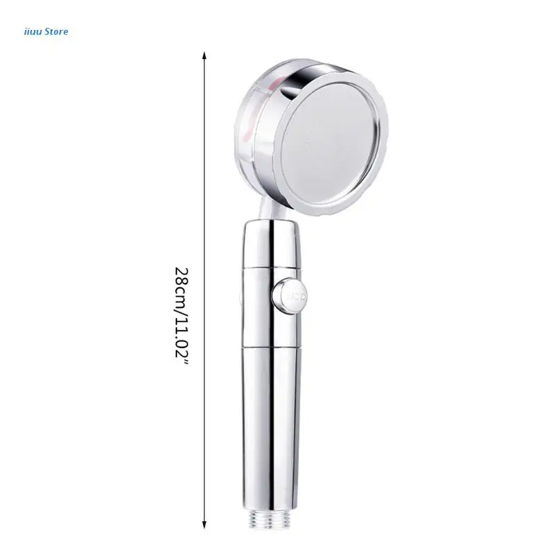 

Filter Shower Head High Pressure Handheld Shower with On/Off Switch Universal
