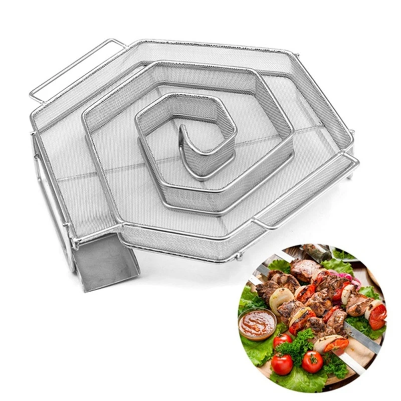 Древесный чип курильщик генератор холодного дыма древесный уголь барбекю гриль