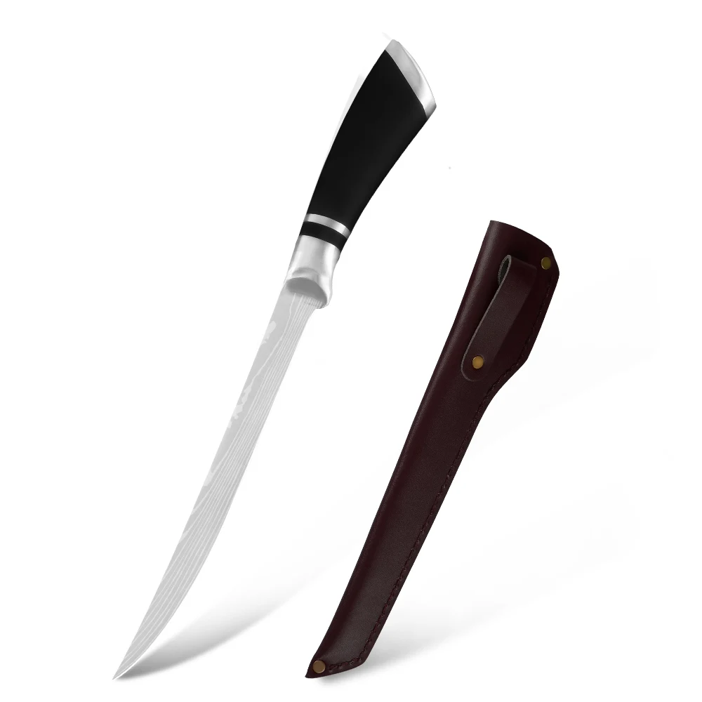 Нож для обвалки Qing Fillet резец из нержавеющей стали с нескользящим захватом