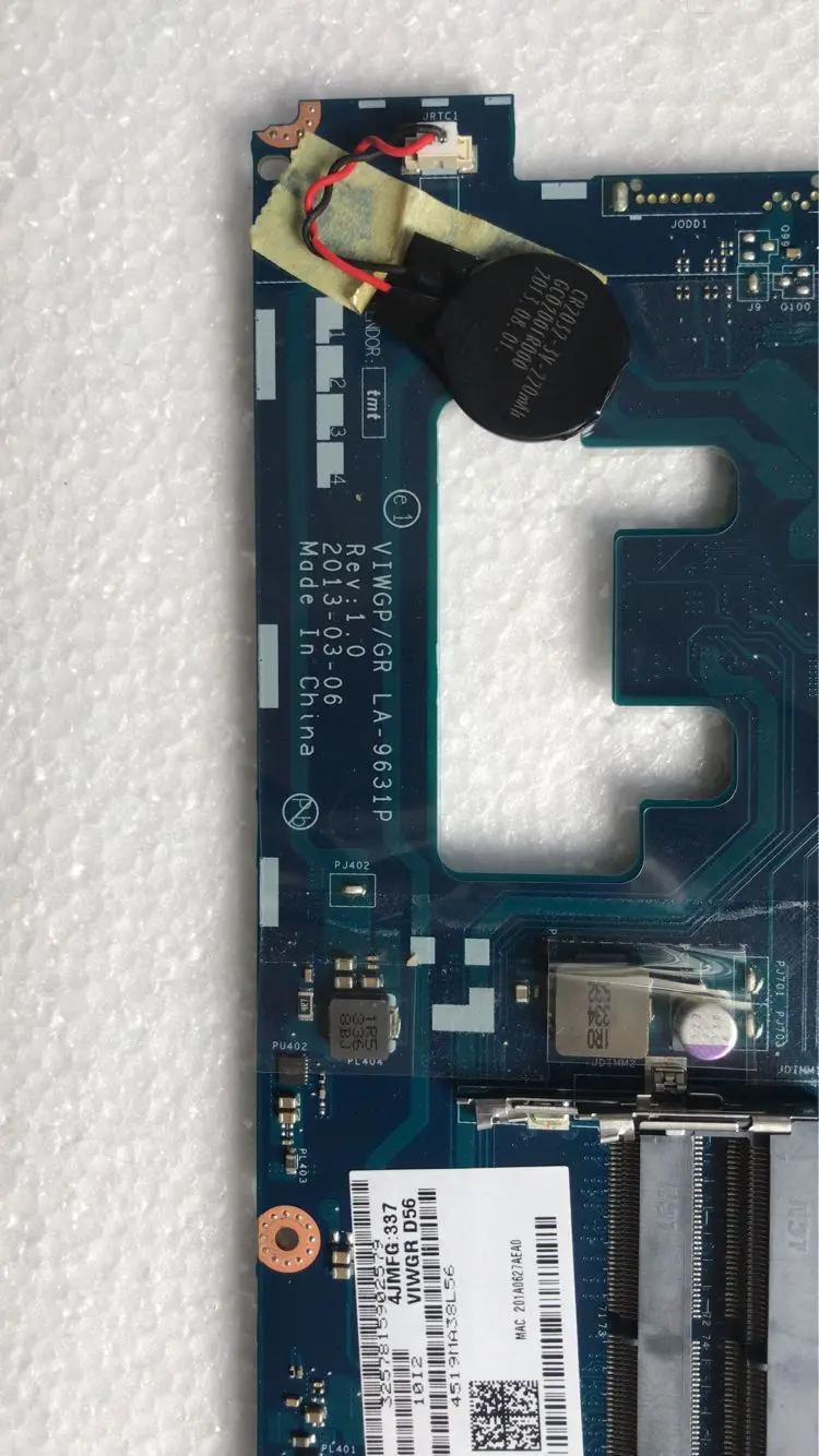 

KEFU For Lenovo G500 VIWGP/GR LA-9631P Notebook Motherboard PGA989 HM76 Graphics HD8570M/R5 M230 2G 100% Test Work