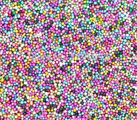 50 г смешанные микро шарики из кристалла икры стеклянный трендовая Икра