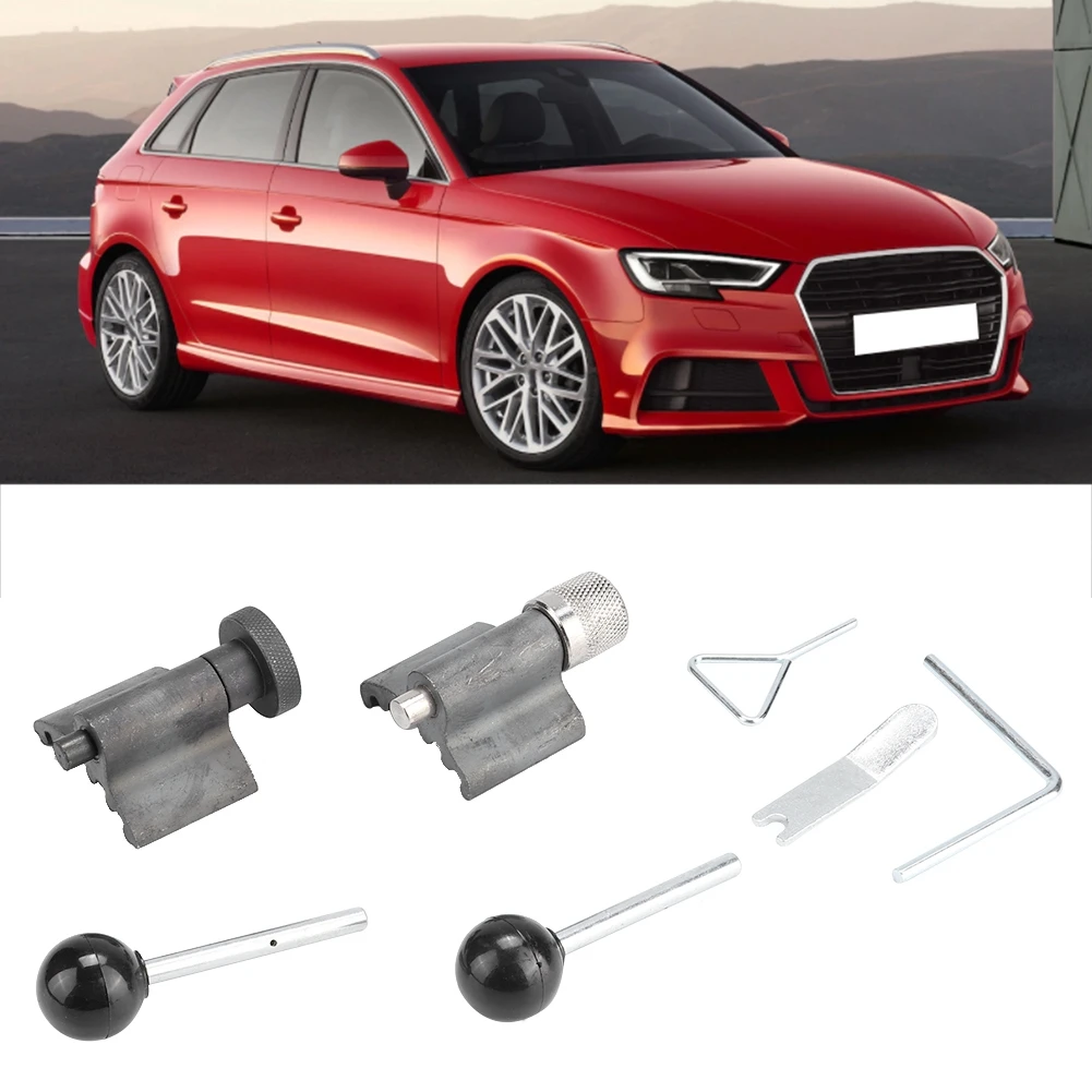 7pcs set DIESEL 1.9 1.4 TDI PD Engine Carbon Steel Camshaft Timing Locking Tool Set Fits for Audi A2 A3 A4 A6 Professional Kit |