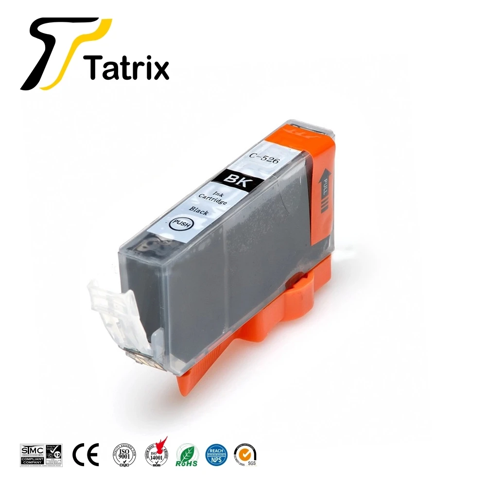 Чернильные картриджи Tatrix PGI525 PGI 525 CLI 526 для принтера Canon Pixma iP4850 ix6550 MG5150 MG5250 MG6150 MG8150