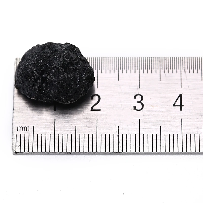 

1pc Natural Meteorite Mineral Specimens Tektite From Space Children Gift Home Massage