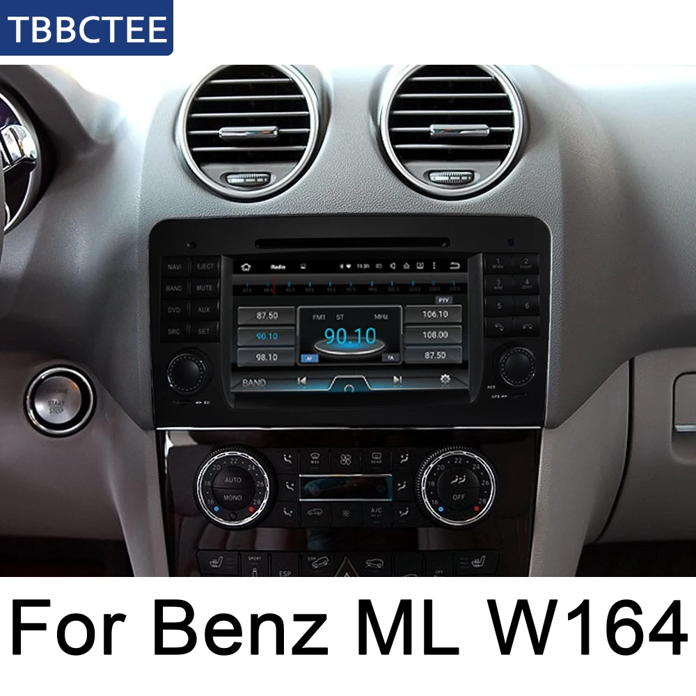Для Mercedes Benz ML Class W164 2005 ~ 2012 NTG Android автомобильный мультимедийный плеер радио GPS