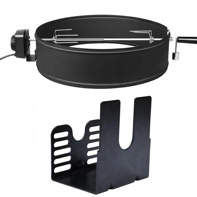 Rotisserie Motor Bracket Barbecue Grill Stainless Steel Set Outdoor Support Plate Tool |