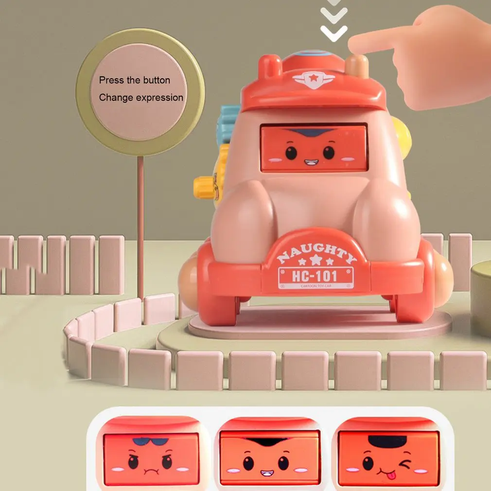 Игрушечная машинка-тележка инерционная светильник вым и звуковым эффектом |