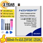Аккумулятор HSABAT C11P1601 5600 мАч для ASUS ZENFONE 3 ZENFONE3 ZE520KL, батареи Для ZenFone live Z017DA ZB501KL A007
