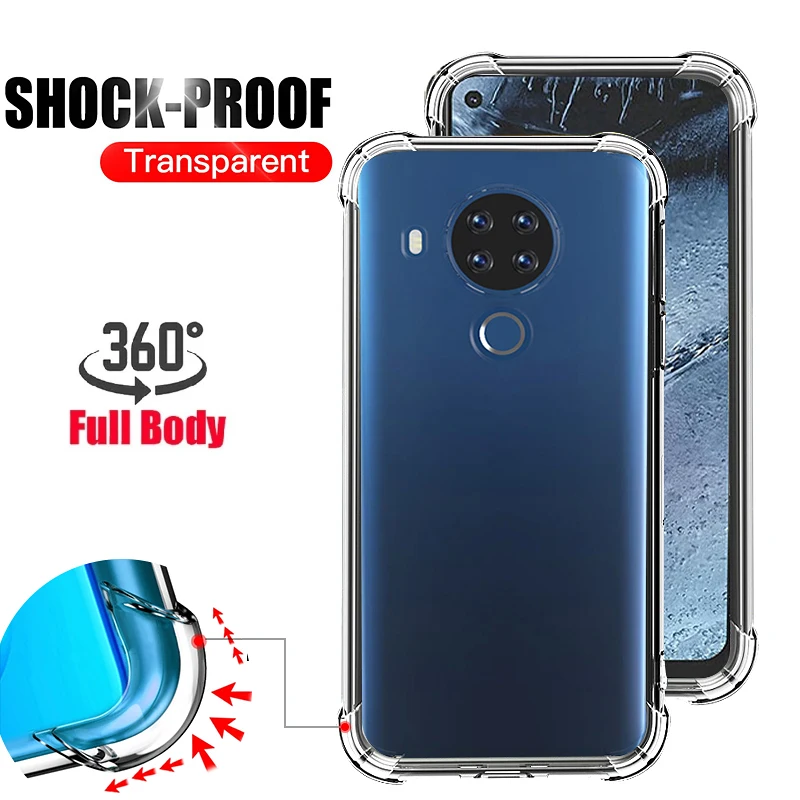 

Shockproof Case For Nokia XR 20 X10 X20 G300 G10 G20 C30 Case Airbag Silicone TPU Phone Cover Nokia 2.4 3.4 7.3 8.3 5.3 2.3 Case