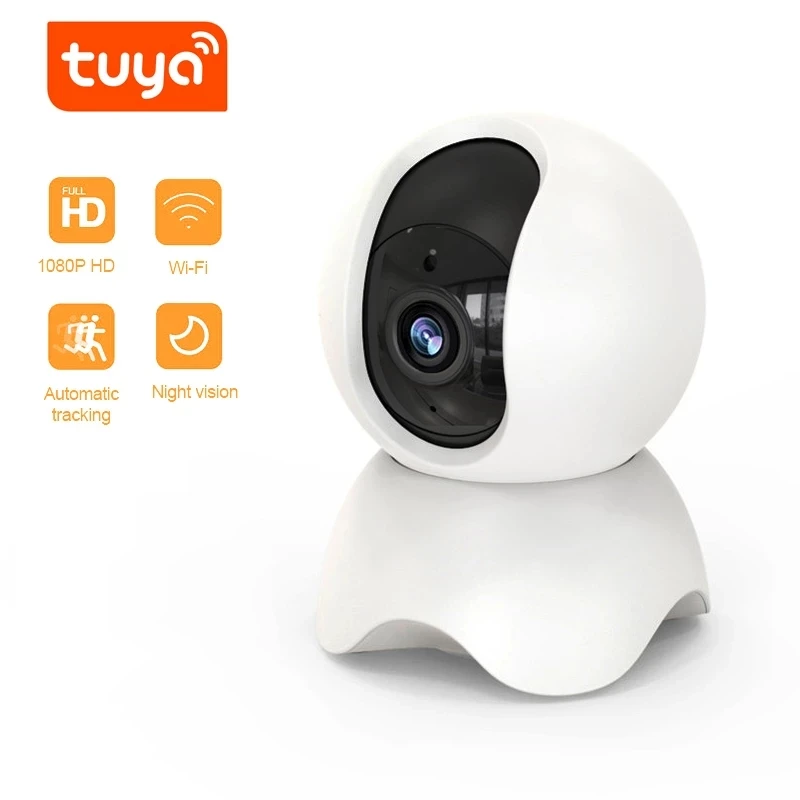 

Indoor IP Camera WIFI Wireless Mini Baby Monitor Babyphone Camera Video Surveillance Indoor Tuya Smart APP Home Security Camera