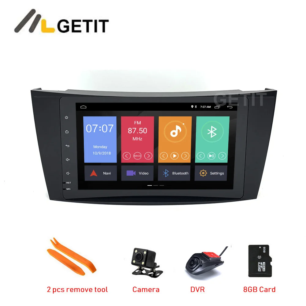 DSP ips 8 &quotAndroid 9 автомобильное радио стерео медиа gps для Mercedes Benz e класс W211 E200 E220 E300 E350