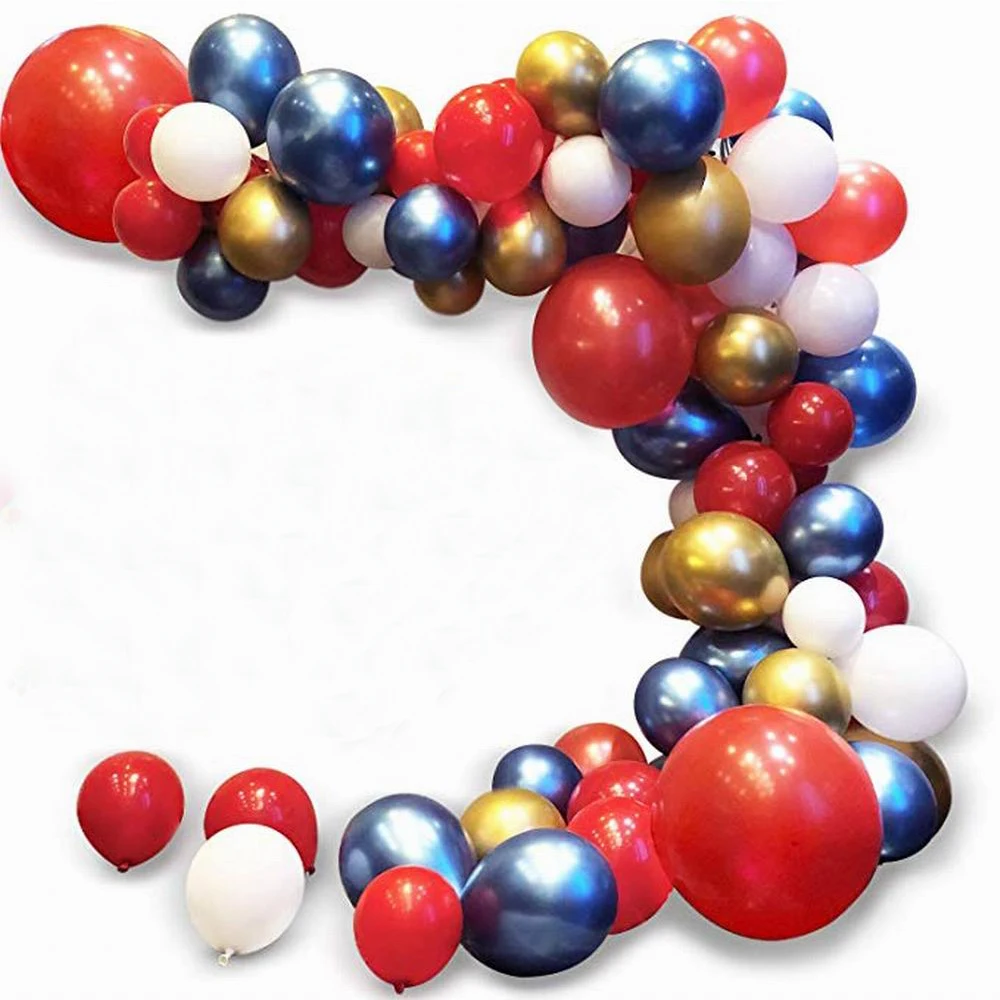 Воздушные шары 85 шт. супер герой Капитан Америка воздушные шары-гирлянды арочный
