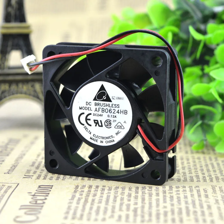 

NEW 6cm AFB0624HB 6015 24V 0.12A Motor protection cooling